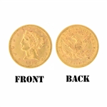 1879-S $5.00 U.S. Liberty Head Gold Coin (DF)