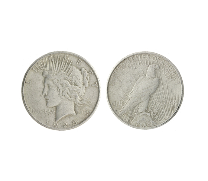 1925 U.S. Peace Silver Dollar Coin