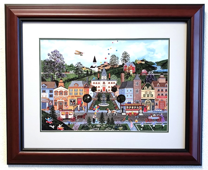 Wooster Scott - Where Dreams Come True Framed Giclee Original Signature & Numbered Editon with Certificate (Vault_DNG)