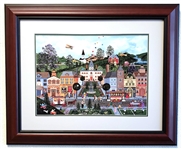Wooster Scott - "Where Dreams Come True" Framed Giclee Original Signature & Numbered Editon with Certificate (Vault_DNG)