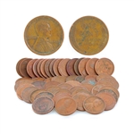 (50) 1910 to 1919 Wheat Penny Coins