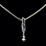 "The New Genesis" Diamond and Sterling Silver Necklace