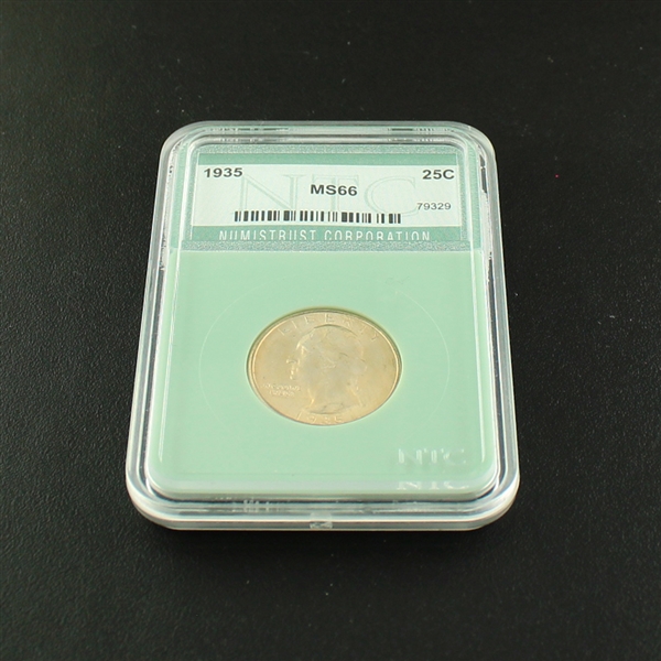 1935 George Washington Quarter Coin