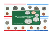 1993 U.S. Mint Uncirculated Coin Set