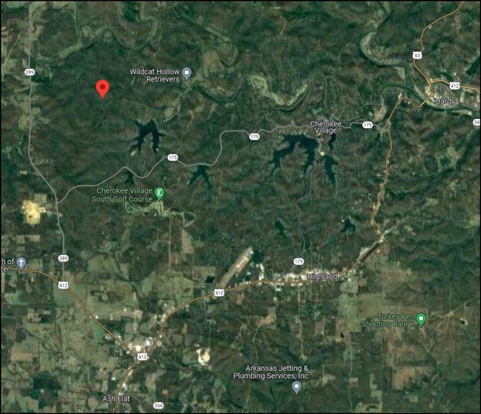 Arkansas Fulton County Rare Cherokee Village Triple Lot! Fantastic Investment! Low Monthly Payments!