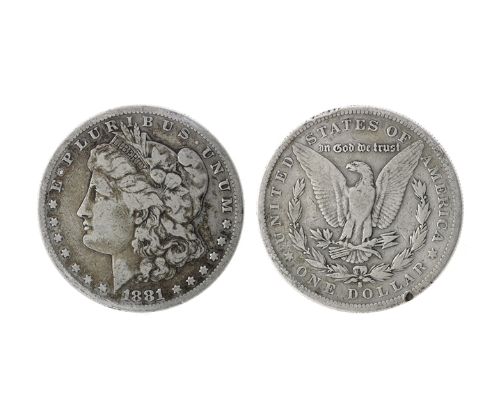 1881-S U.S. Morgan Silver Dollar Coin