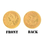 1907-D $5.00 U.S. Liberty Head Gold Coin (DF)