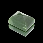 105.57CT Rectangular Cut Cabochon Nephrite Jade Gemstone