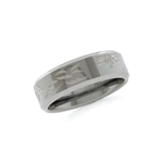 Solid Tungsten Mens Ring Size 11 Design 9