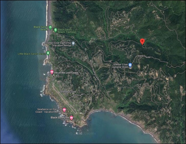 California Lot Humboldt County Ocean View Shelter Cove Property! Great Recreation! Low Monthly Payments!
