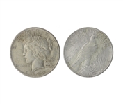 1923-D U.S. Peace Silver Dollar Coin