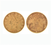 1907-S $20.00 U.S. Liberty Head Gold Coin (DF)