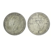 1935 Sweden 5 Kronor Gustav V 0.900 purity Silver Coin
