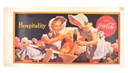 Collectable Coca Cola Advertising Poster (19 x 10)(Dimensions Are Approximate)