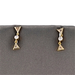 14K/18K Yellow Gold 0.33CT Diamond Vintage Earrings - Great Investment or Gift -PNR-