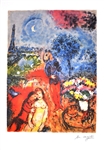 MARC CHAGALL Musical Bouquet Print, 391 of 500
