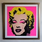 Andy Warhol (After) Museum Framed Marilyn Monroe Sunday B. Morning Lithograph
