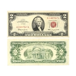 1953 $2.00 U.S. Red Seal Series Bill