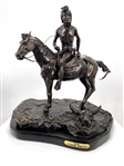 *Very Rare Large Vigil Bronze by Frederic Remington 21 x 18 - Great Investment - (SKU-AS) (Vault_AS)