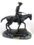 *Very Rare Large Will Rogers Bronze by C.M. Russell 22 x 22 - Great Investment - (SKU-AS) (Vault_AS)