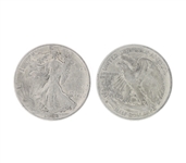1935-S U.S. Walking Liberty Half Dollar Coin