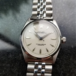 *ROLEX Mens Oyster Perpetual Automatic 1958 Vintage Bubbleback Watch -P-