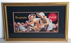 Museum Framed Coca-Coca Advertising  10.5x19.5 (Vault_DNG)