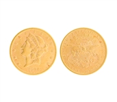 1900 $20.00 U.S. Liberty Head Gold Coin