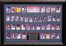 NBA 60 Greatest Museum Framed Collage - Plate Signed (Vault_BA)