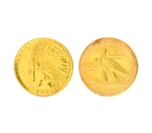 1909-S $10.00 U.S. Indian Head Gold Coin (DF)