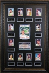 1961 Yankees Vs. Reds World Series Museum Framed Collage - Plate Signed (Vault_BA)