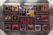 Rare KISS Mini Album Covers Museum Framed Collage (Vault_BA)