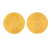 1901 $10.00 U.S. Liberty Head Gold Coin (DF)