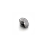 0.43CT Round Cut Black Diamond Gemstone