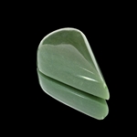 120.47CT Pear Cut Cabochon Nephrite Jade Gemstone