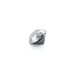 0.49CT Round Cut Black Diamond Gemstone