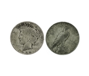1922-D U.S. Peace Silver Dollar Coin