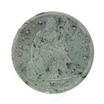 1842 Seated Liberty Dollar Coin