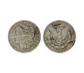 1891 U.S. Morgan Silver Dollar Coin