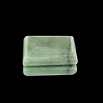 102.94CT Rectangular Cut Cabochon Nephrite Jade Gemstone